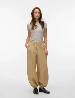 VMJOSE MW BALLOON PANTS - Bukser med brede ben