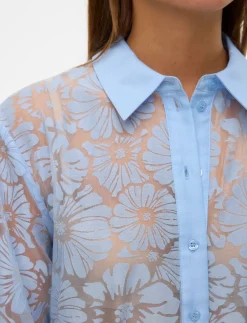 VMKOVA LS SHIRT WVN - Langærmede