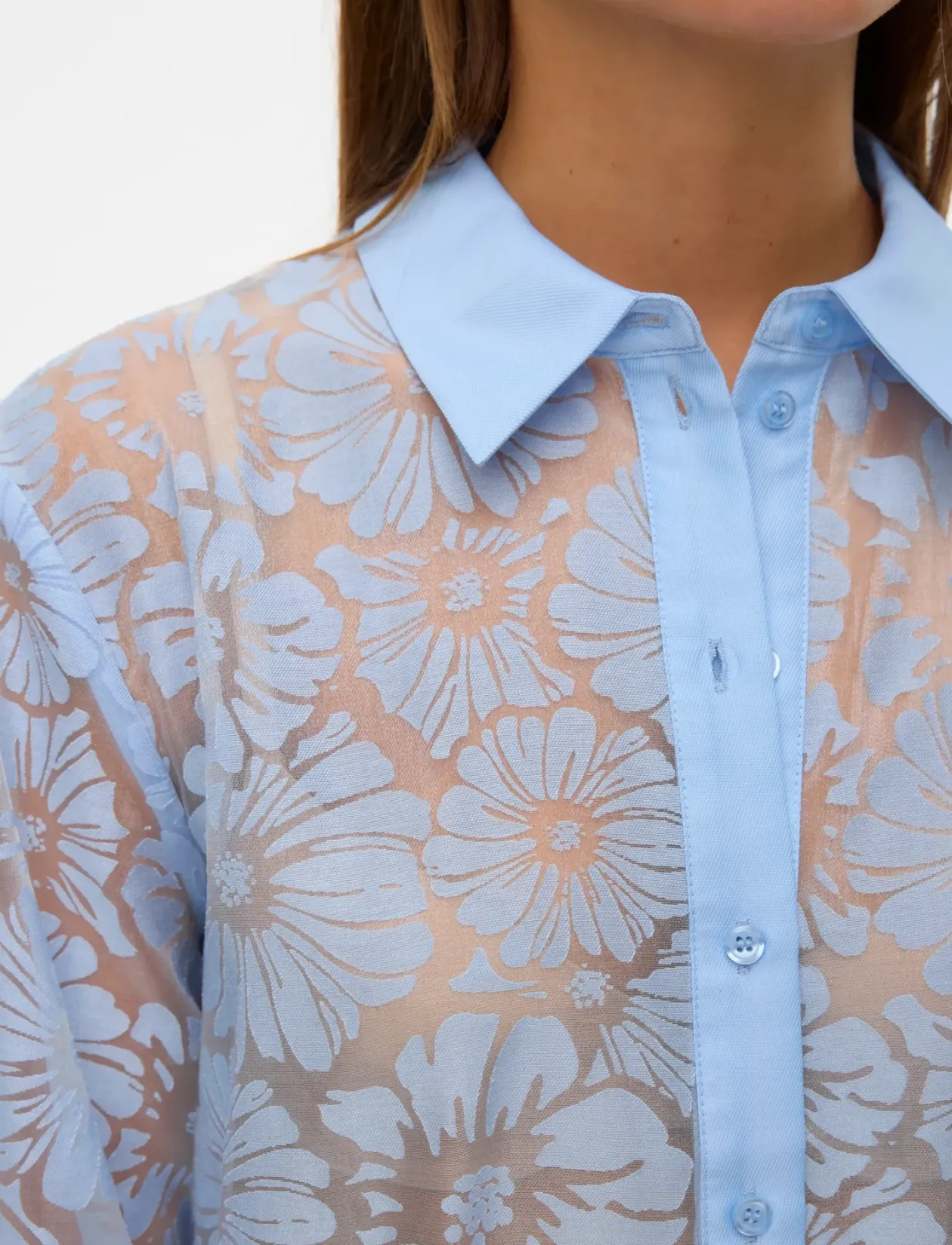 VMKOVA LS SHIRT WVN - Langærmede