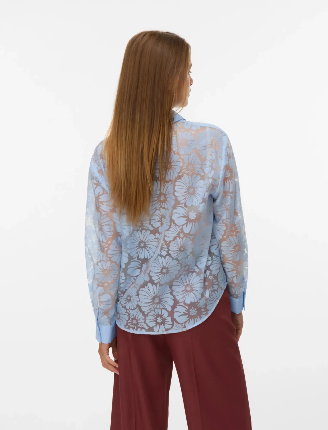 VMKOVA LS SHIRT WVN - Langærmede