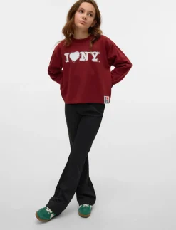 VMLUCCAKAMMA MW FLARED PANT GIRL NOOS - Bukser