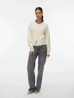 VMLUCCA LS V-NECK FITTED CARDIGAN LCS - Cardigans