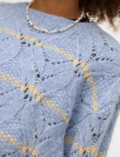 VMNEW HATTY LS O-N STITCH PULLOVER GIRL - Trøjer