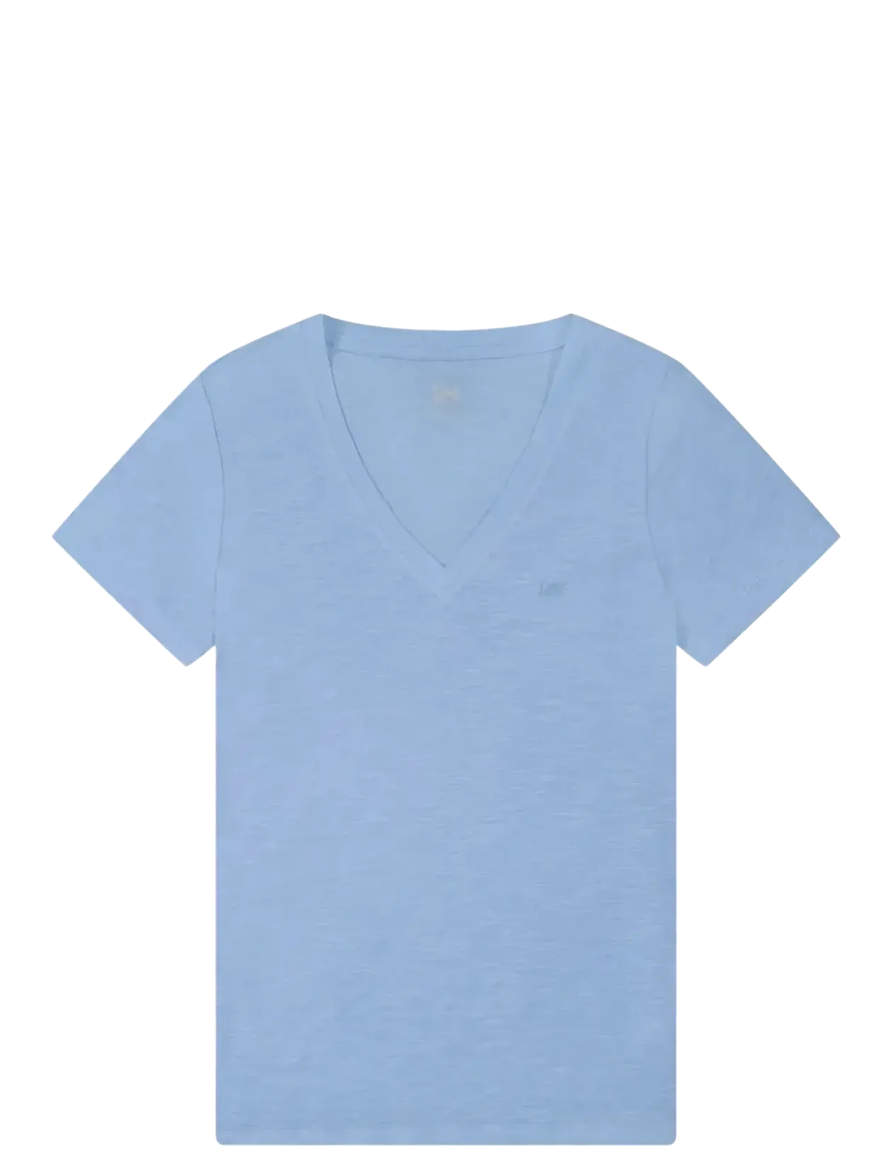 V NECK TEE - T-shirts