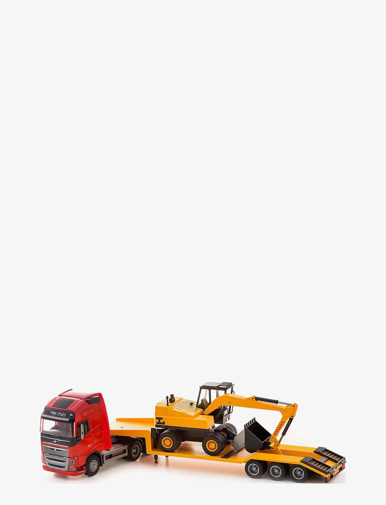 VOLVO LOWLOADER & GRÄVARE,RÖD - Lastbiler