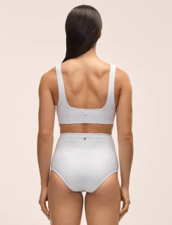 Waffle Square Neck Bikini Top - Bikinier