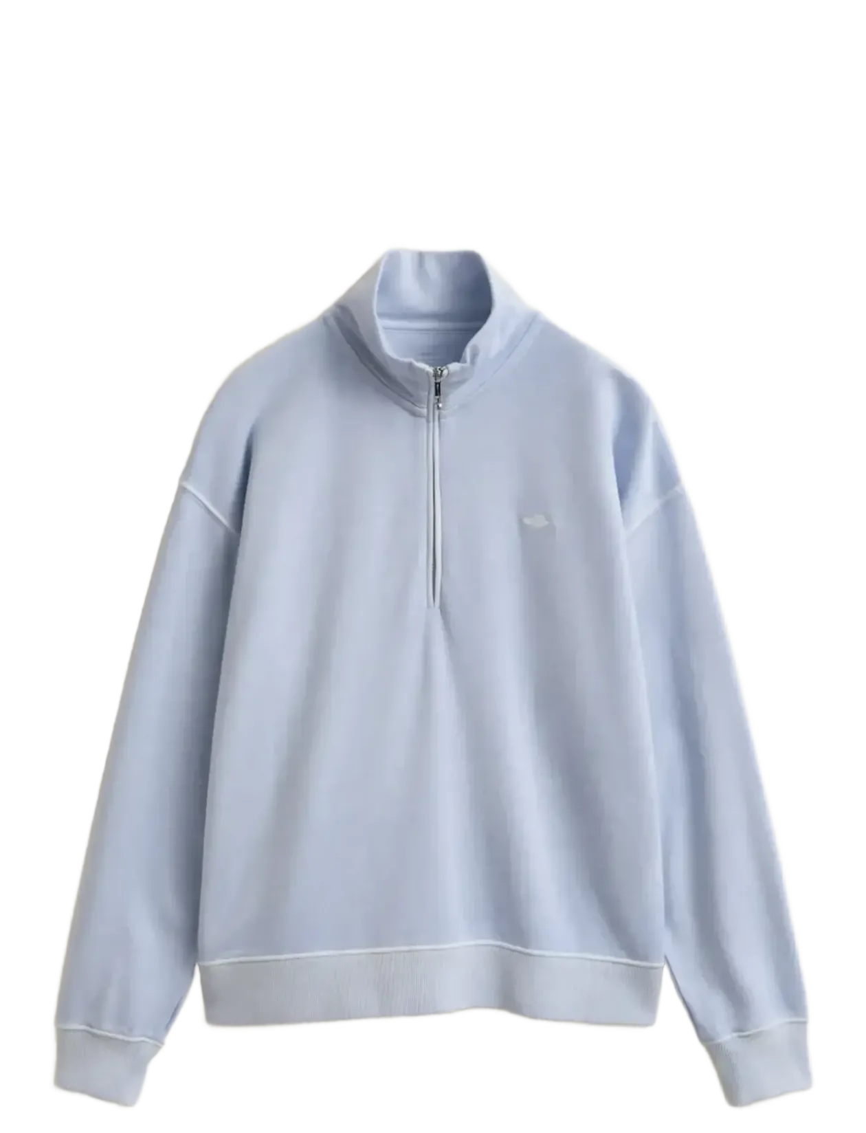 WASHED SHIELD HALF ZIP SWEAT - Sweatshirts