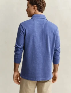 WASHED SLUB HEAVY RUGGER - Langærmede