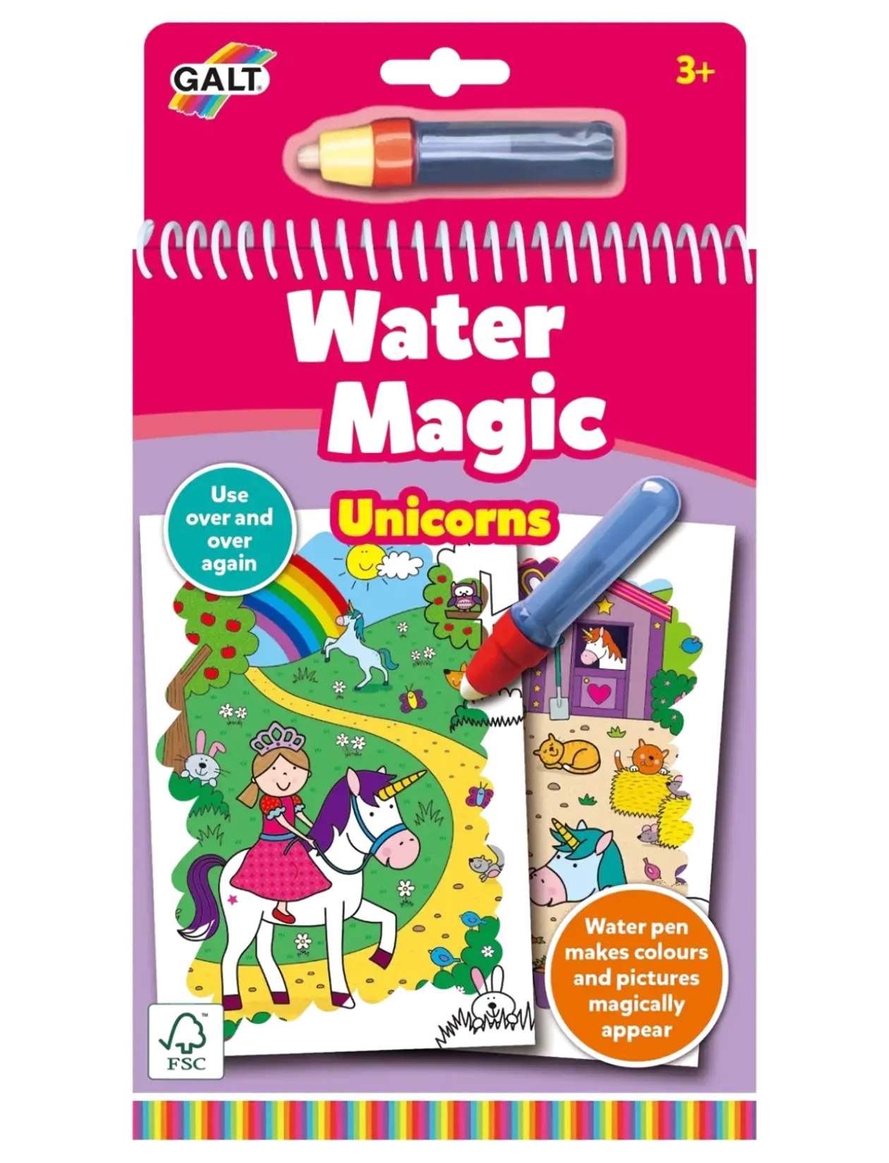 WATER MAGIC UNICORN - Male- & kreabøger