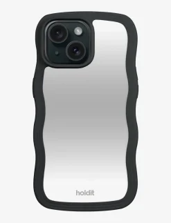 Wavy Case iPhone Black/Mirror - Mobil cover