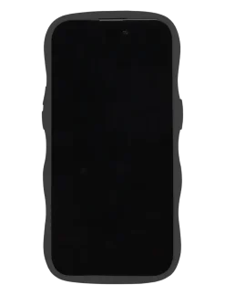 Wavy Case iPhone Black/Mirror - Mobil cover