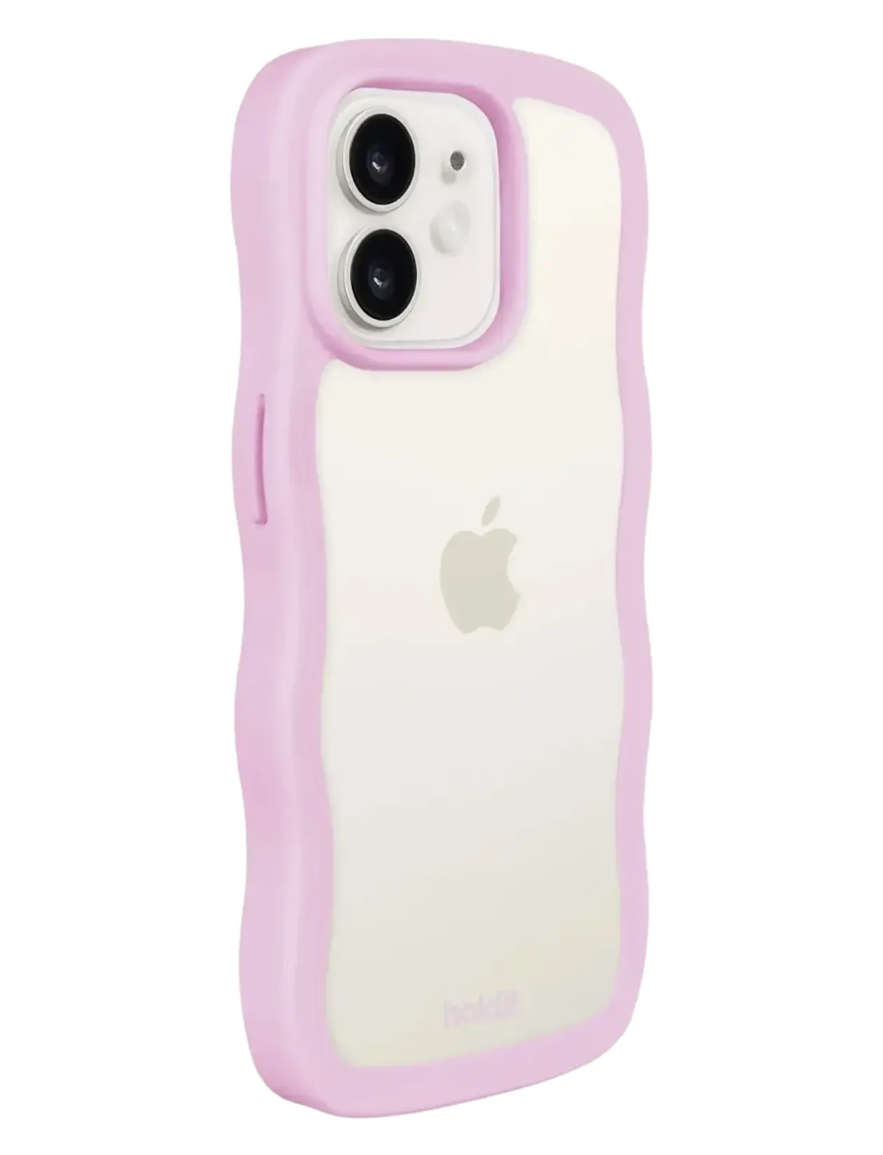 Wavy Case Lilac/Transparent - Mobil cover