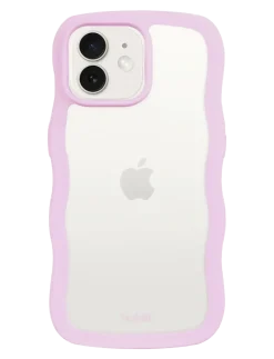 Wavy Case Lilac/Transparent - Mobil cover