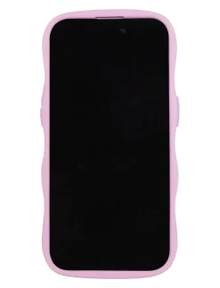 Wavy Case Lilac/Transparent - Mobil cover