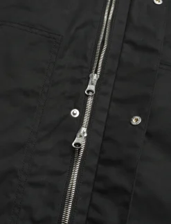 Waxed Cotton Worker - Black - Vindjakker