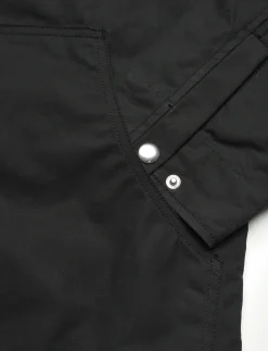 Waxed Cotton Worker - Black - Vindjakker