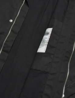 Waxed Cotton Worker - Black - Vindjakker