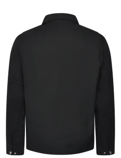 Waxed Cotton Worker - Black - Vindjakker