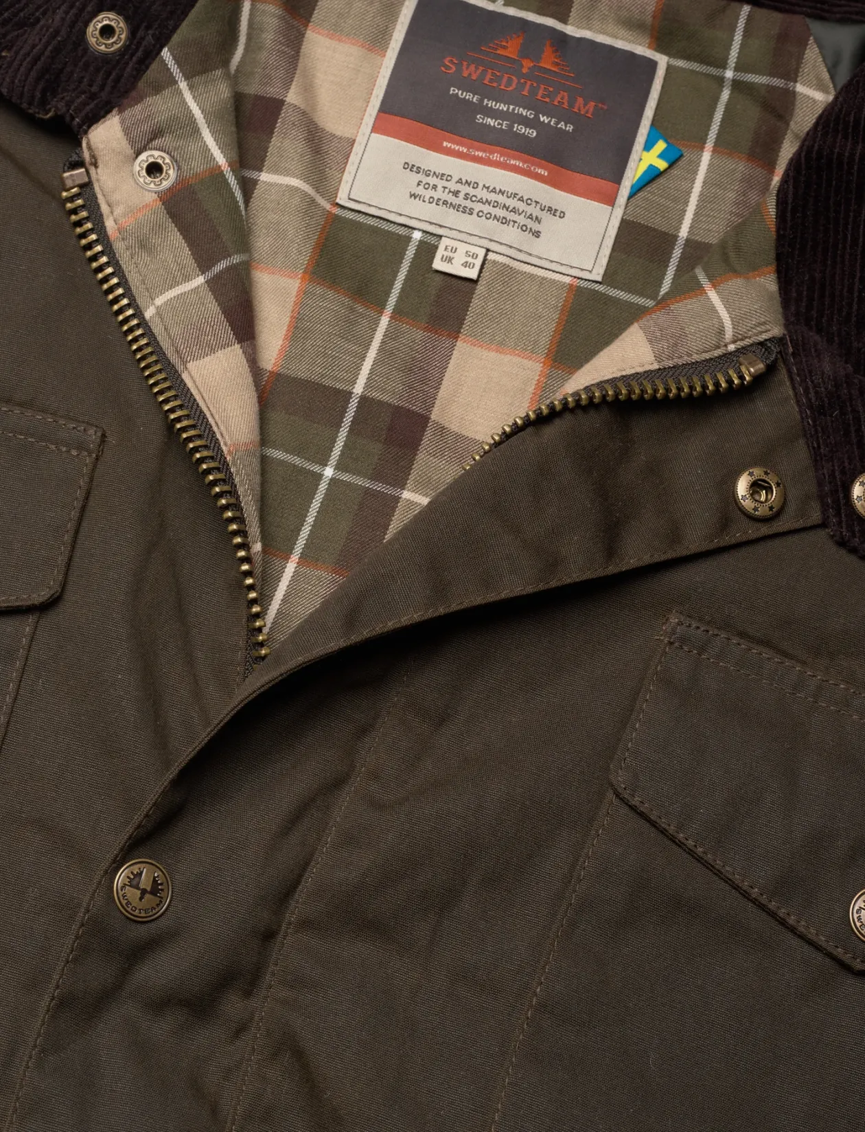 1919 Waxed Hunting Jacket - Friluftsjakke