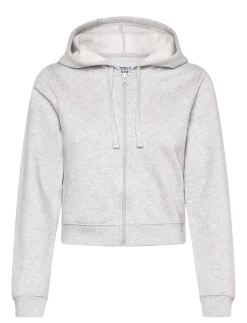 Weekend Crop Zip Hoodie - Hættetrøjer