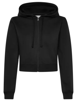 Weekend Crop Zip Hoodie - Hættetrøjer