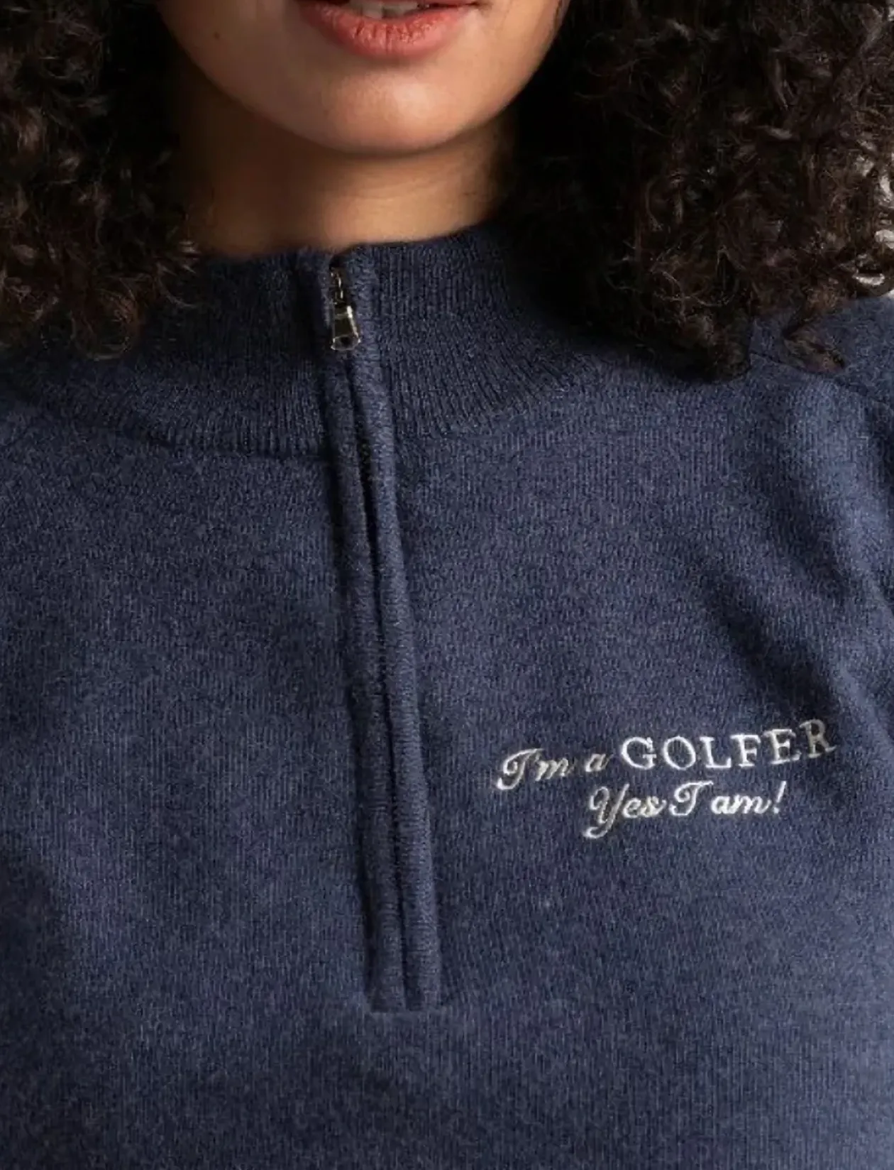 W GRETA IGY2 1/2 ZIP - Strik