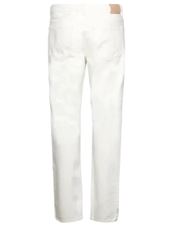 WHITE STRAIGHT JEANS - Relaxed jeans