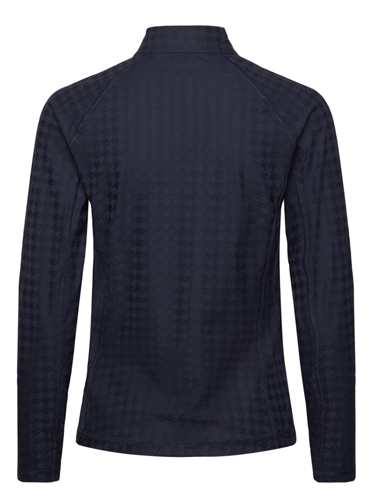 W Houndstooth 1/4 Zip - Termoundertrøjer