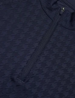 W Houndstooth 1/4 Zip - Termoundertrøjer