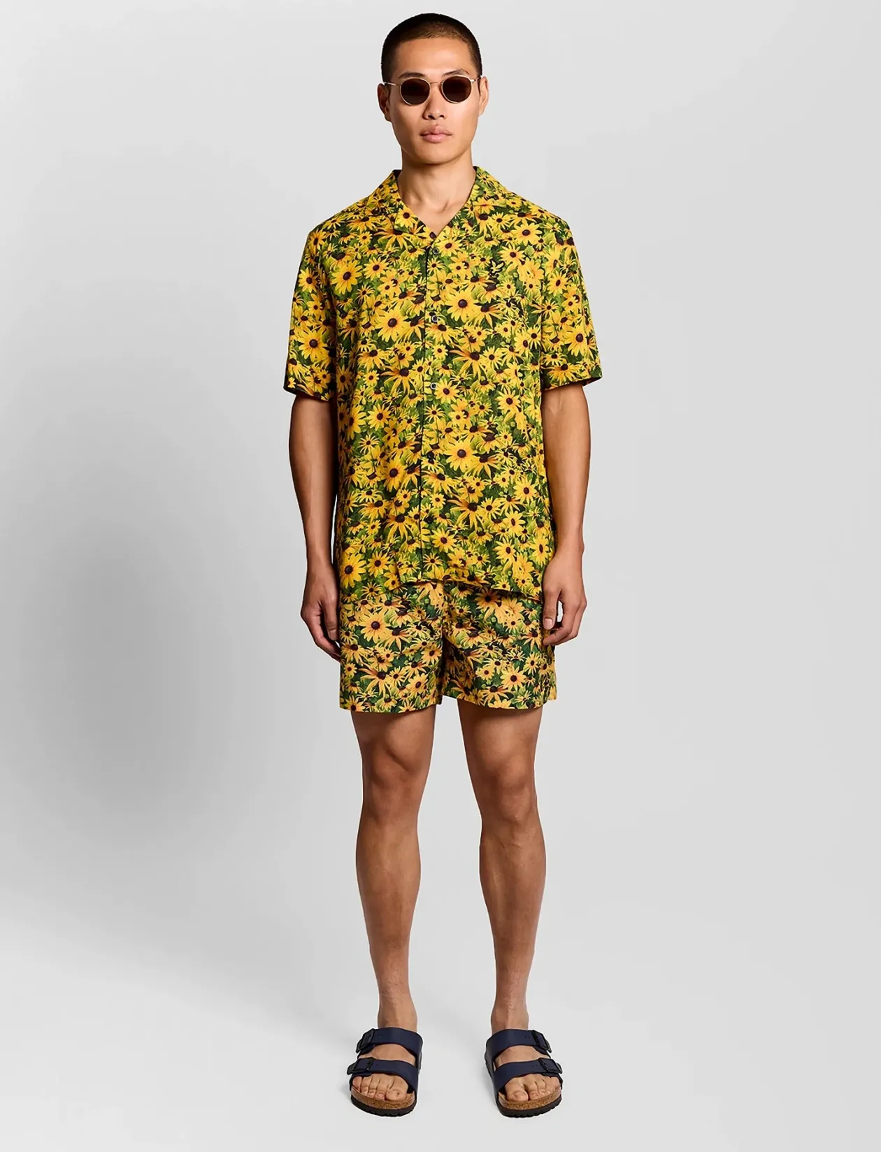 Wild Garden Print Swimshort - Badebukser