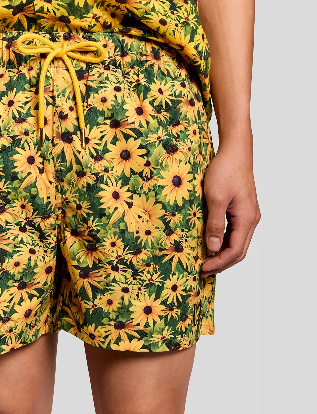 Wild Garden Print Swimshort - Badebukser