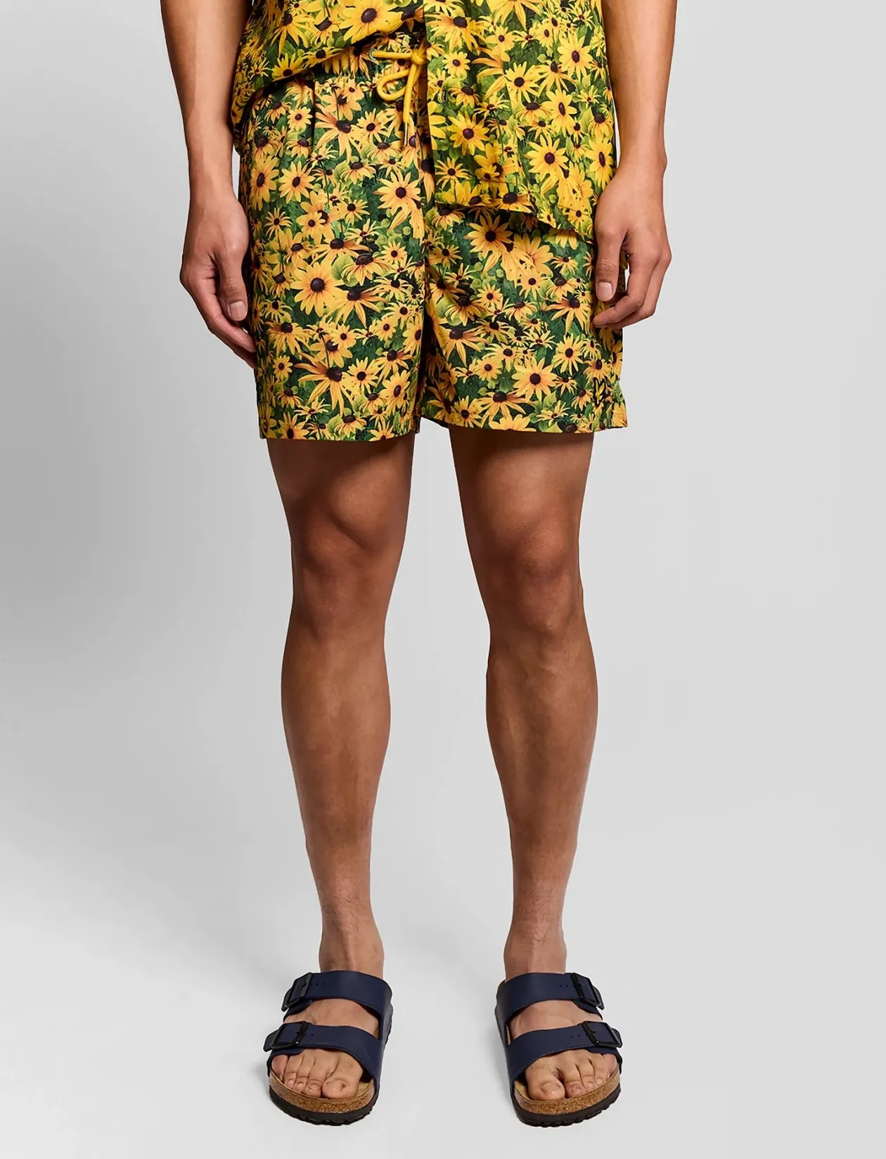 Wild Garden Print Swimshort - Badebukser