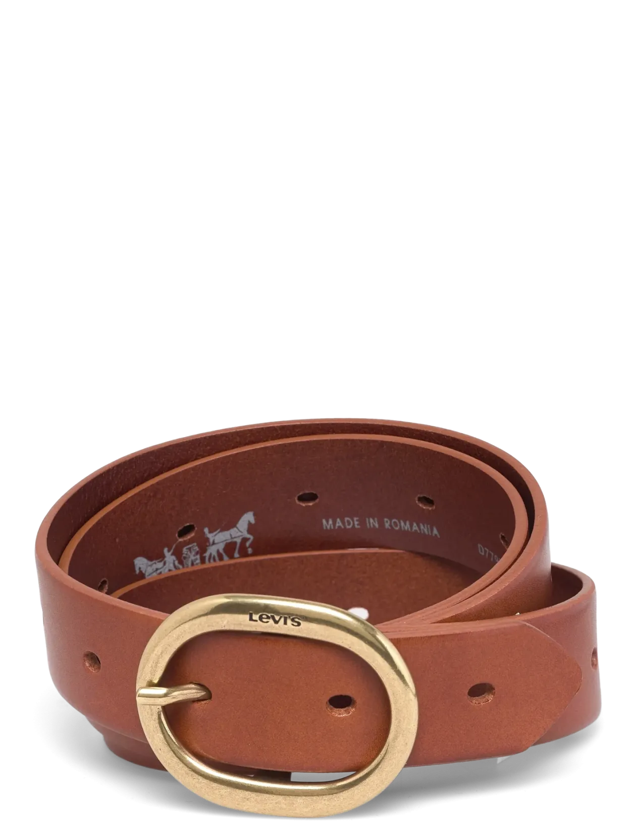 WOMENS HIGHLOW BELT LEATHER BR - Bælter