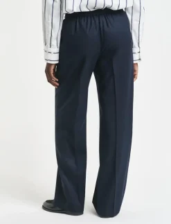 WOOL BLEND PULL ON PANTS - Bukser med lige ben