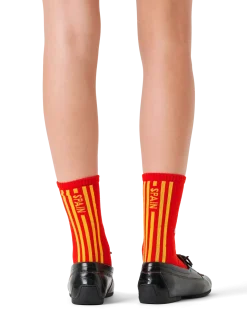 World Cup Spain Sneaker Sock - Sokker