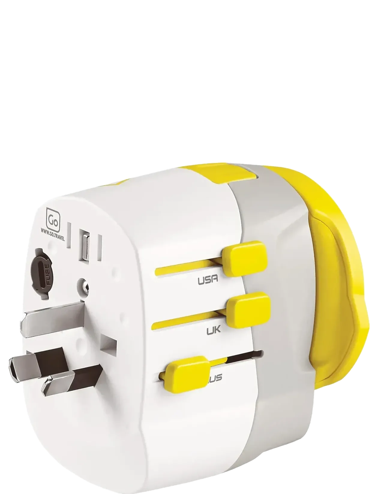 Worldwide adaptor + USB - Rejse tilbehør