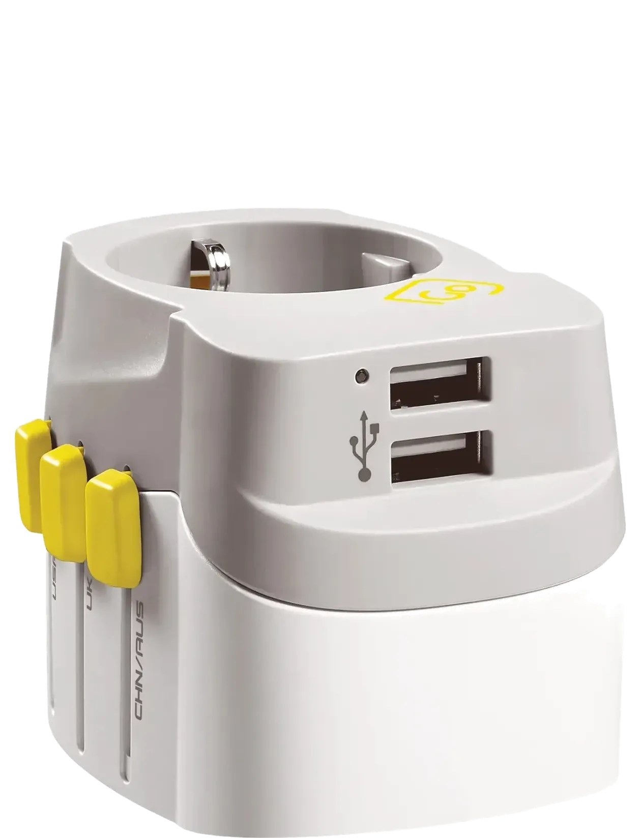 Worldwide adaptor + USB - Rejse tilbehør