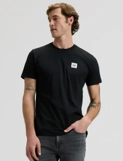 WOVEN LABEL TEE - T-Shirts