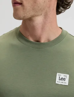 WOVEN LABEL TEE - T-Shirts