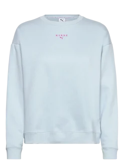 W PUMA X HYROX HEAVYWEIGHT CREW - Sweatshirts
