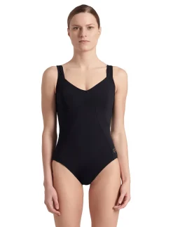 W VERTIGO ONE PIECE R BLACK - Badedragter