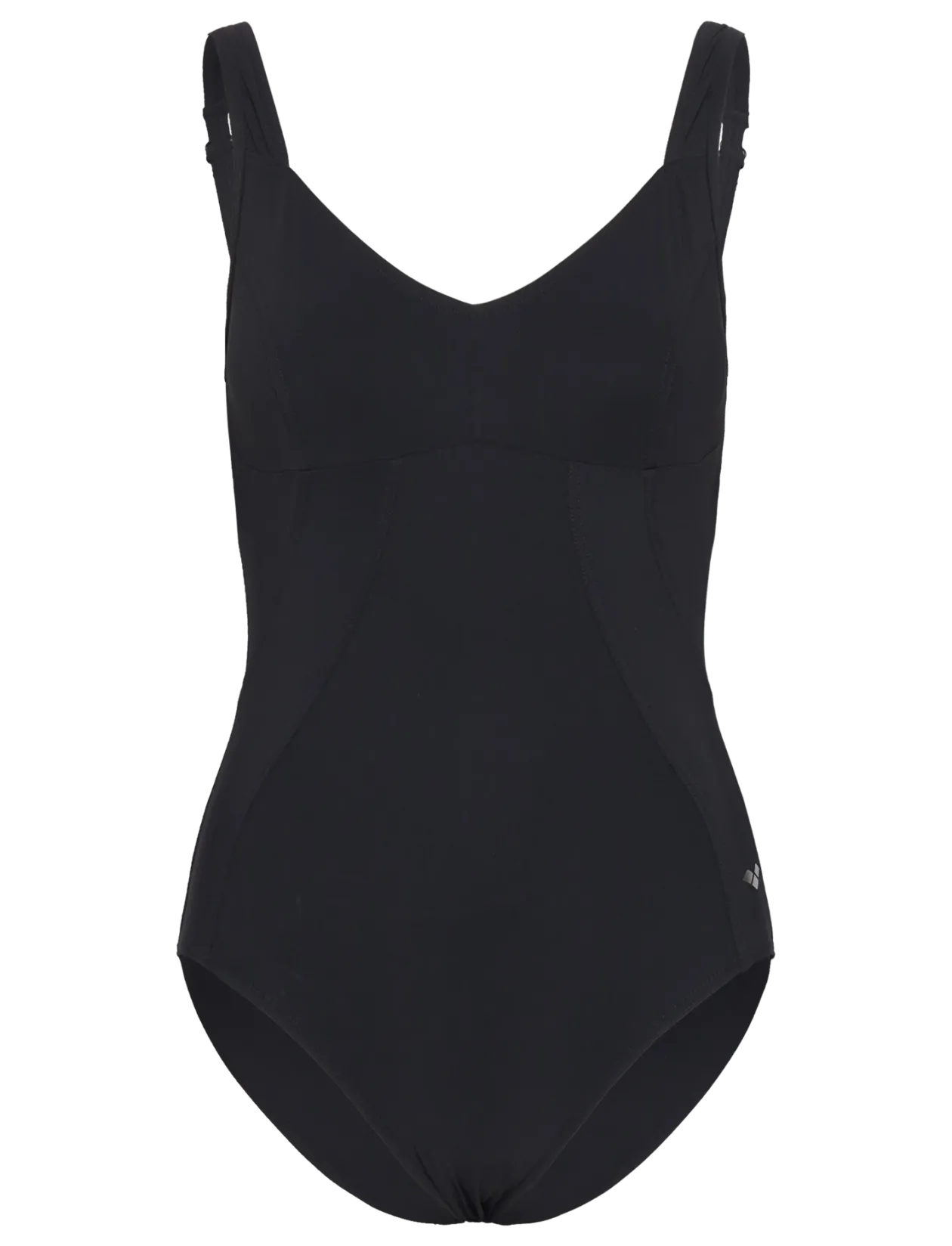 W VERTIGO ONE PIECE R BLACK - Badedragter