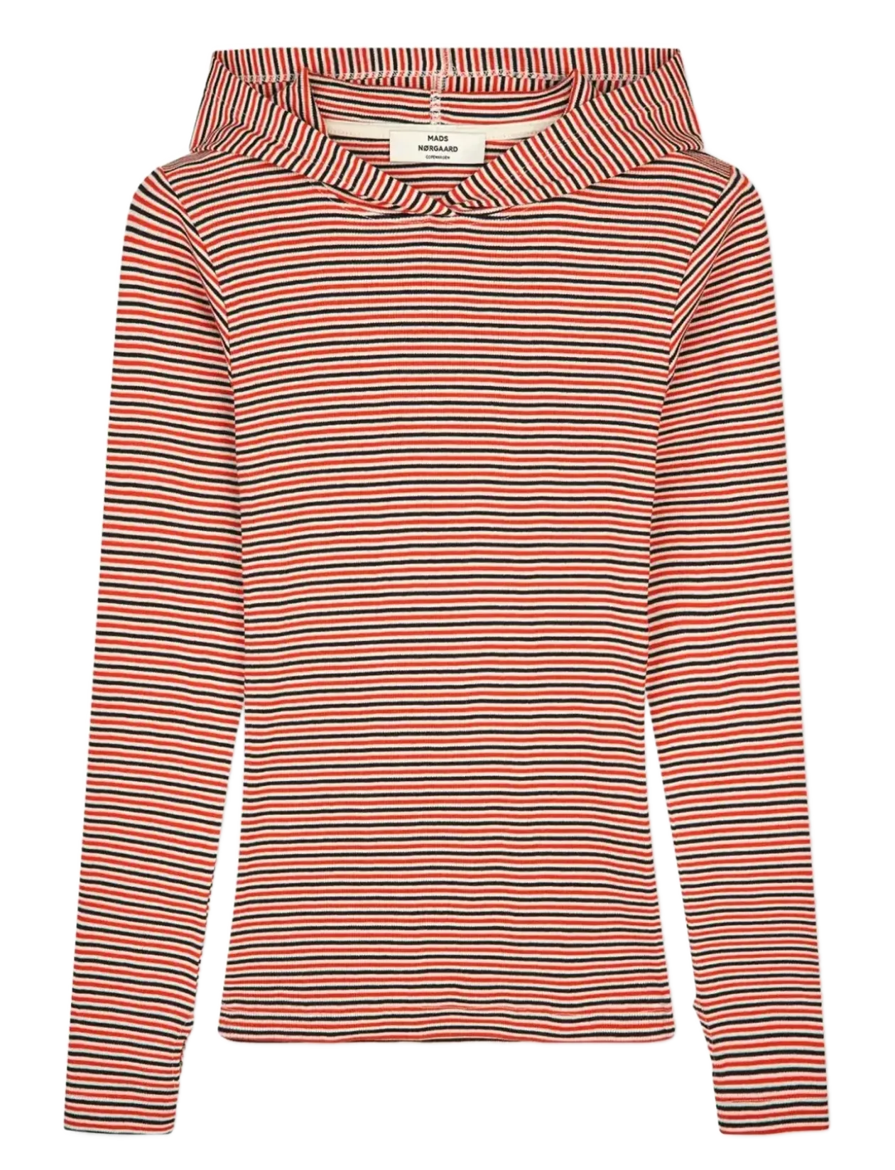 2x2 Cotton Stripe Tutti Hood - Hættetrøjer