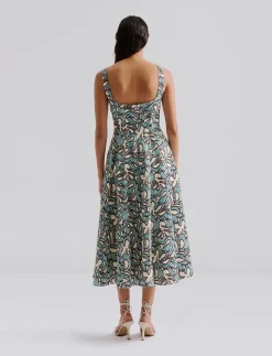 Xenia Panel Midi Dress - Midi kjoler