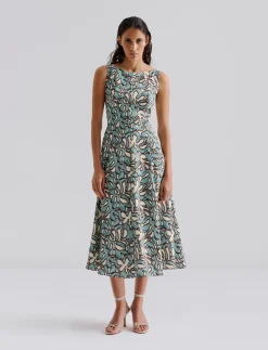 Xenia Panel Midi Dress - Midi kjoler