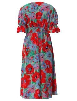 YASFARRON 2/4 MIDI DRESS S. - SHOW - Midi kjoler