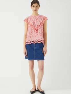 YASKANIKKA SL CONTRAST TOP S. - Ærmeløse bluser