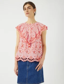 YASKANIKKA SL CONTRAST TOP S. - Ærmeløse bluser