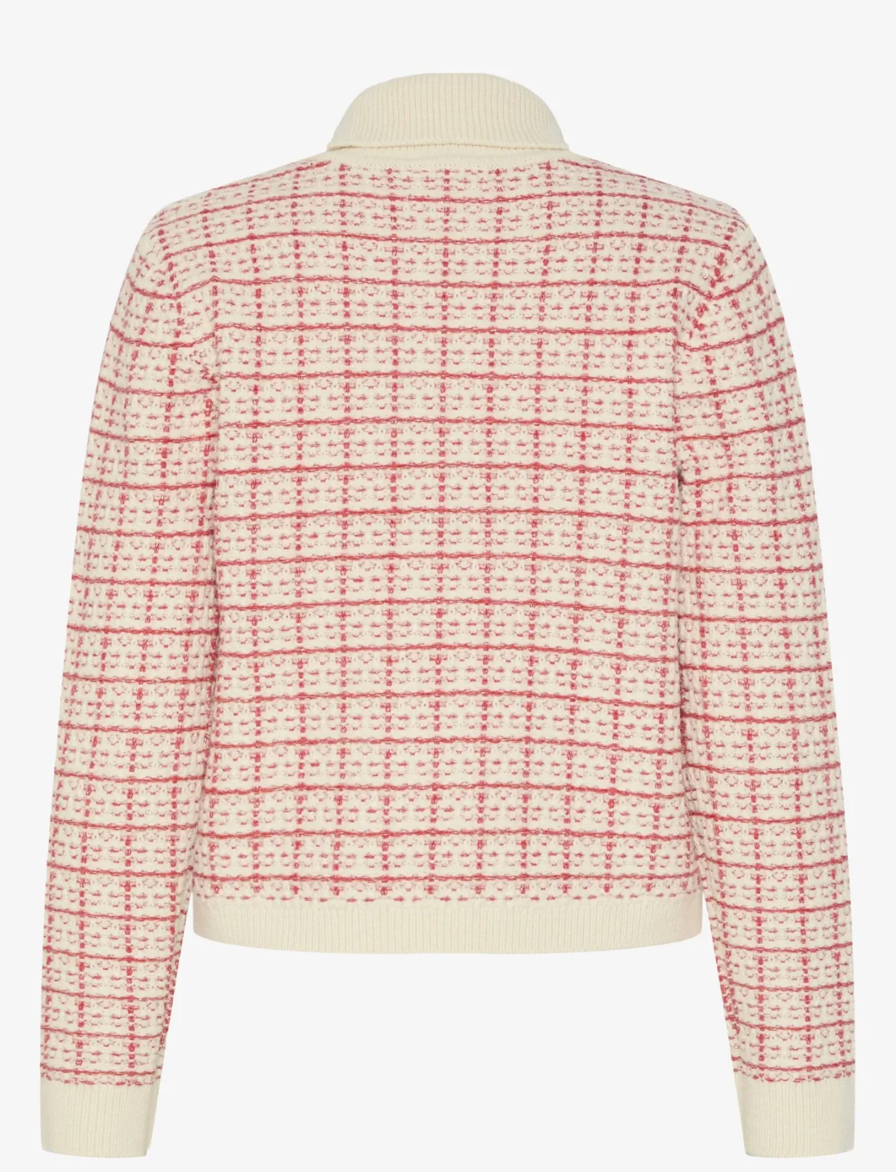 YASLIVIANA LS KNIT ZIP PULLOVER - Strik