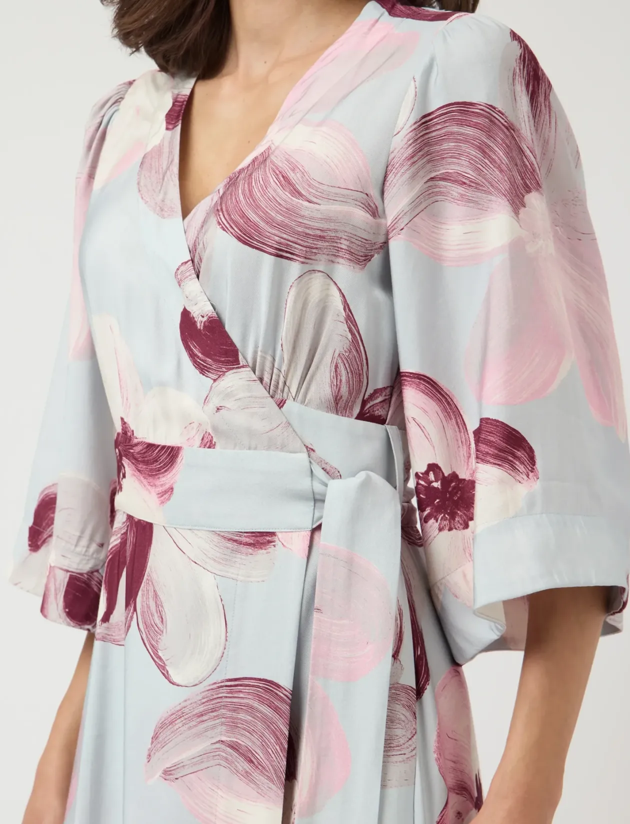 YASMARGA 3/4 WRAP LONG DRESS S. - SHOW - Maxikjoler